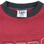 NFL (Lee) - San Francisco 49ers Embroidered Crew Neck Sweatshirt 1990s Large