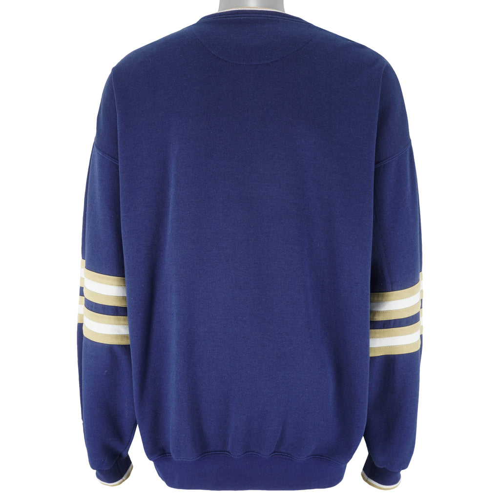 Starter - Notre Dame Fighting Irish Crew Neck Sweatshirt 1990s XX-Large Vintage Retro College