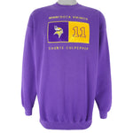 NFL (USA Sport Club) - Minnesota Vikings Daunte Culpepper Sweatshirt 1990s X-Large Vintage Retro Football