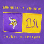 NFL (USA Sport Club) - Minnesota Vikings Daunte Culpepper Sweatshirt 1990s X-Large Vintage Retro Football