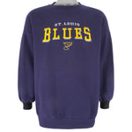 Vintage NFL (Legends) - St. Louis Rams Embroidered Turtleneck Sweatshirt 1990s X-Large