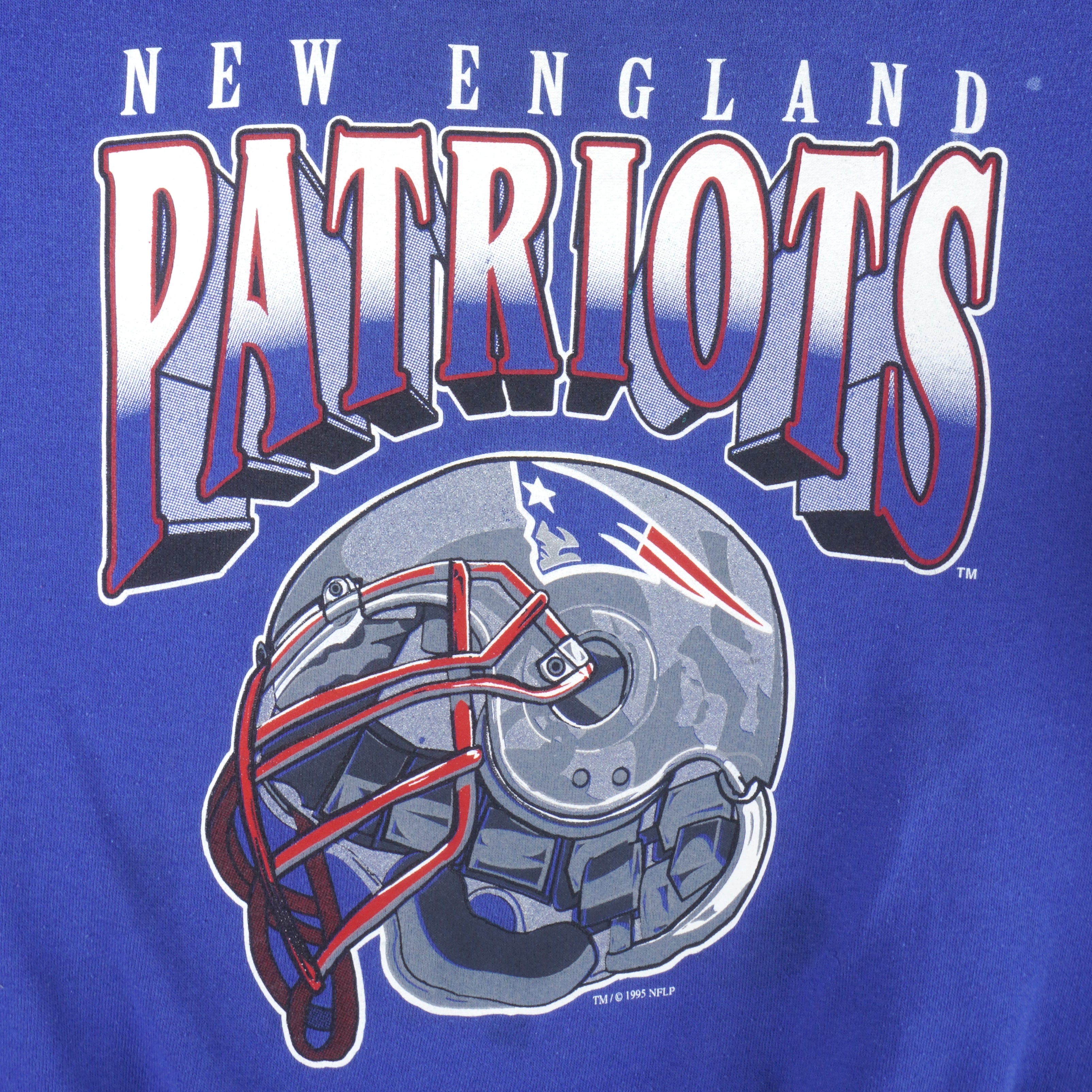 New England Patriots Helmet Retro Hoodie