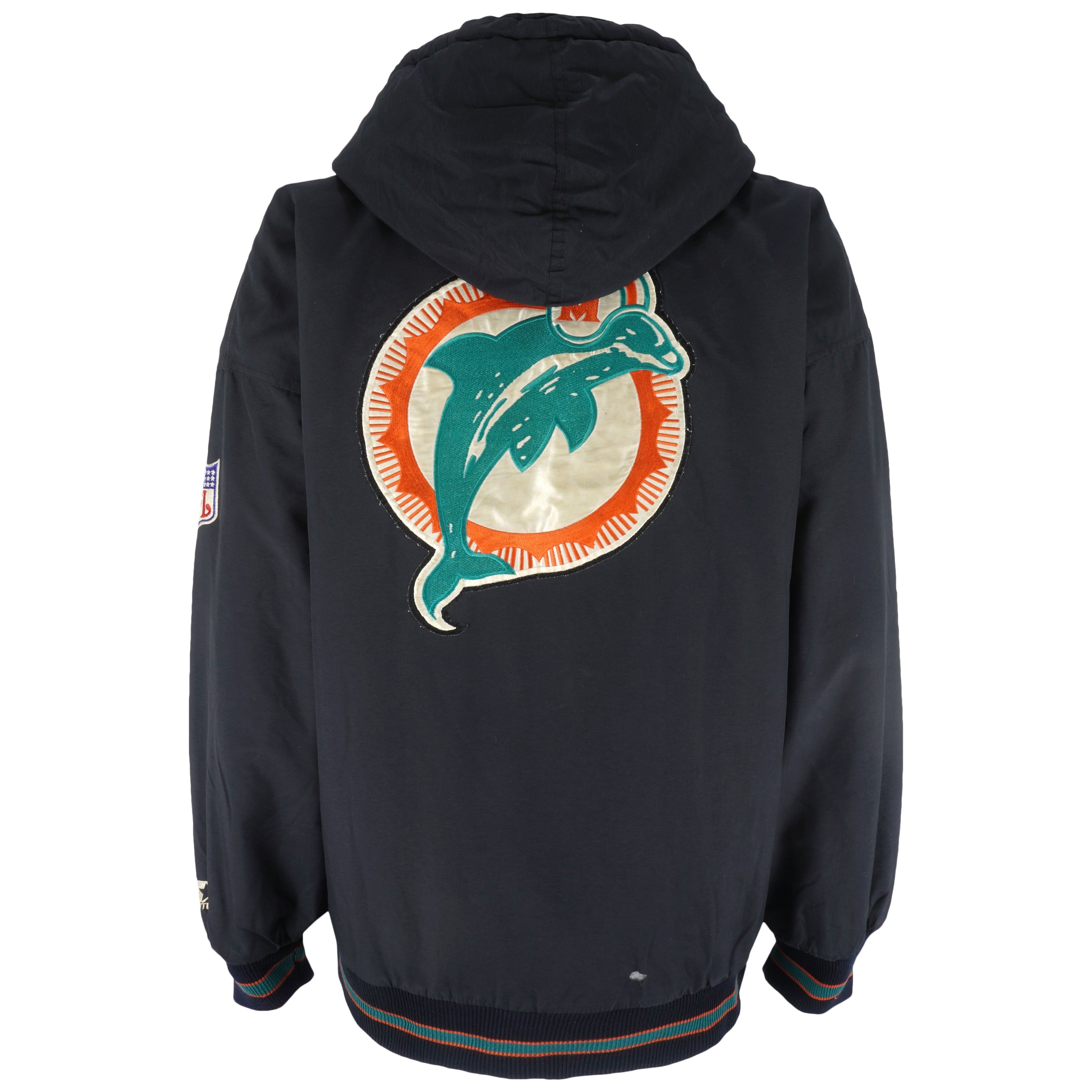 Vintage Starter (Pro Line) - Miami Dolphins Puffer Jacket 1990s Large –  Vintage Club Clothing