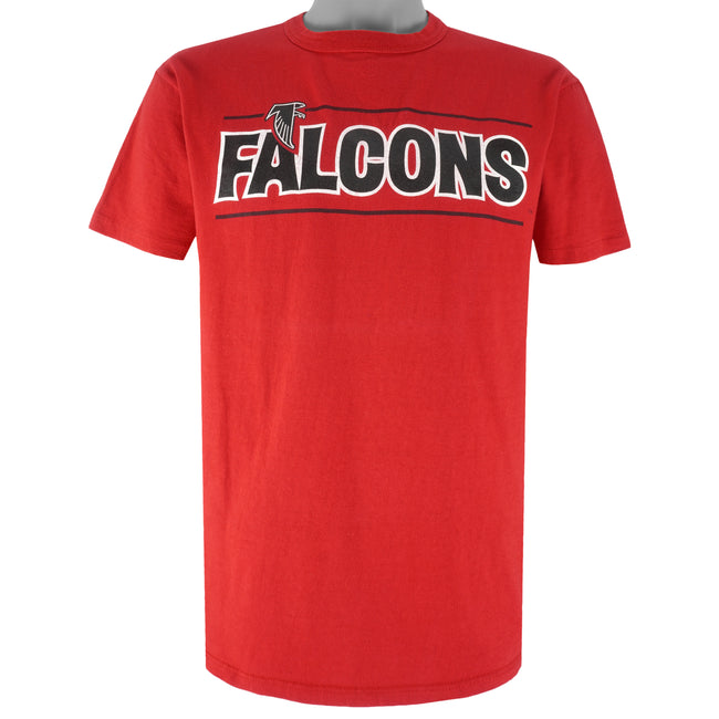 Vintage Starter - Atlanta Falcons Big Logo Single Stitch T-Shirt 1990s Large