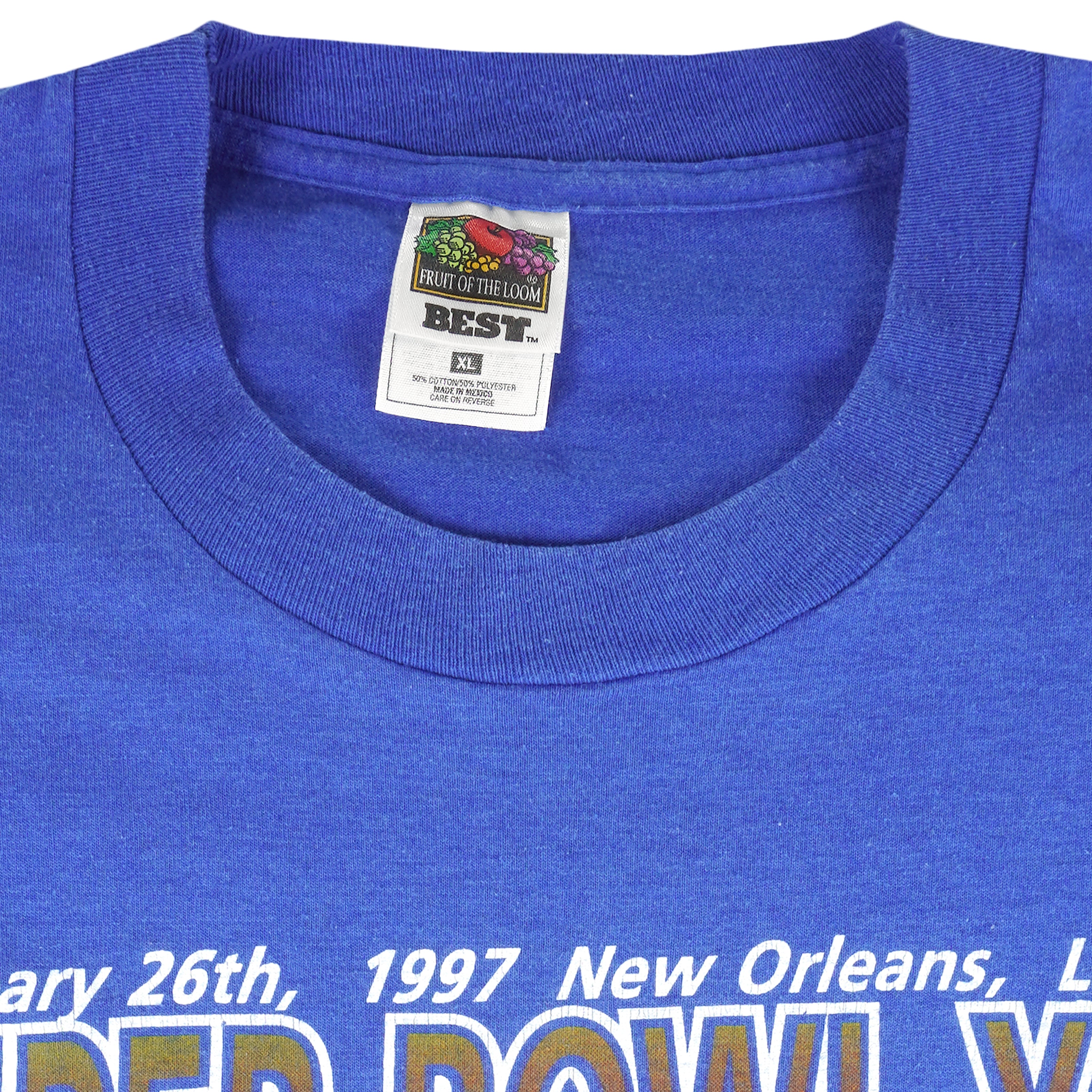 90s New England Patriots Super Bowl XXXI t-shirt Medium - The