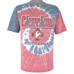 MLB - Cleveland Indians Roberto Alomar MVP Tie Dye T-Shirt 1990s Large