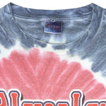 MLB - Cleveland Indians Roberto Alomar Tie Dye Single Stitch T-Shirt 1990s Large Vintage Retro Baseball