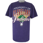 MLB (Russell) -  Property of Cleveland Indians T-Shirt 1992 X-Large