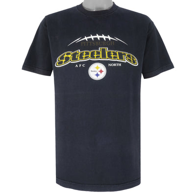 Vintage NFL 1994 AFC Champions Pittsburgh Steelers Faded T-shirt