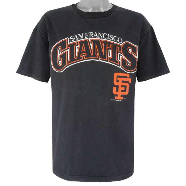 San Francisco Giants - Embroidered MLB Spell Out T-Shirt (XL