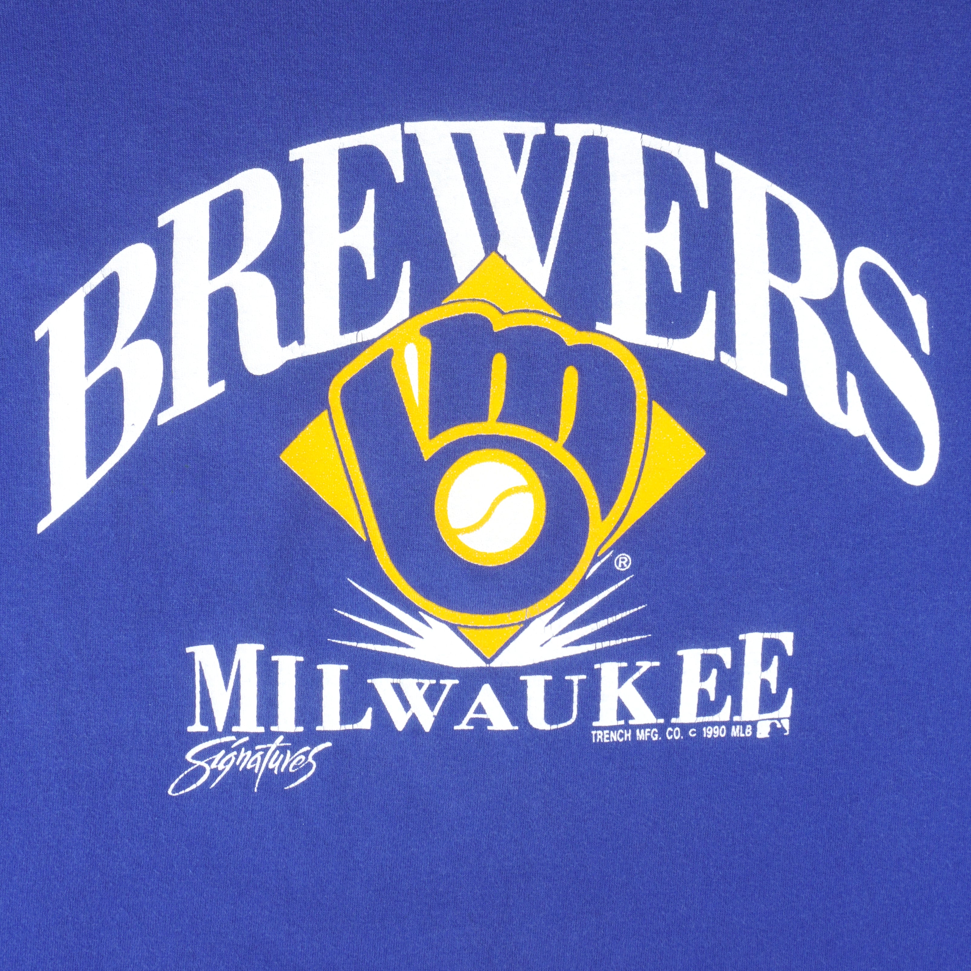 Milwaukee Brewers Throwback logo Team Shirt