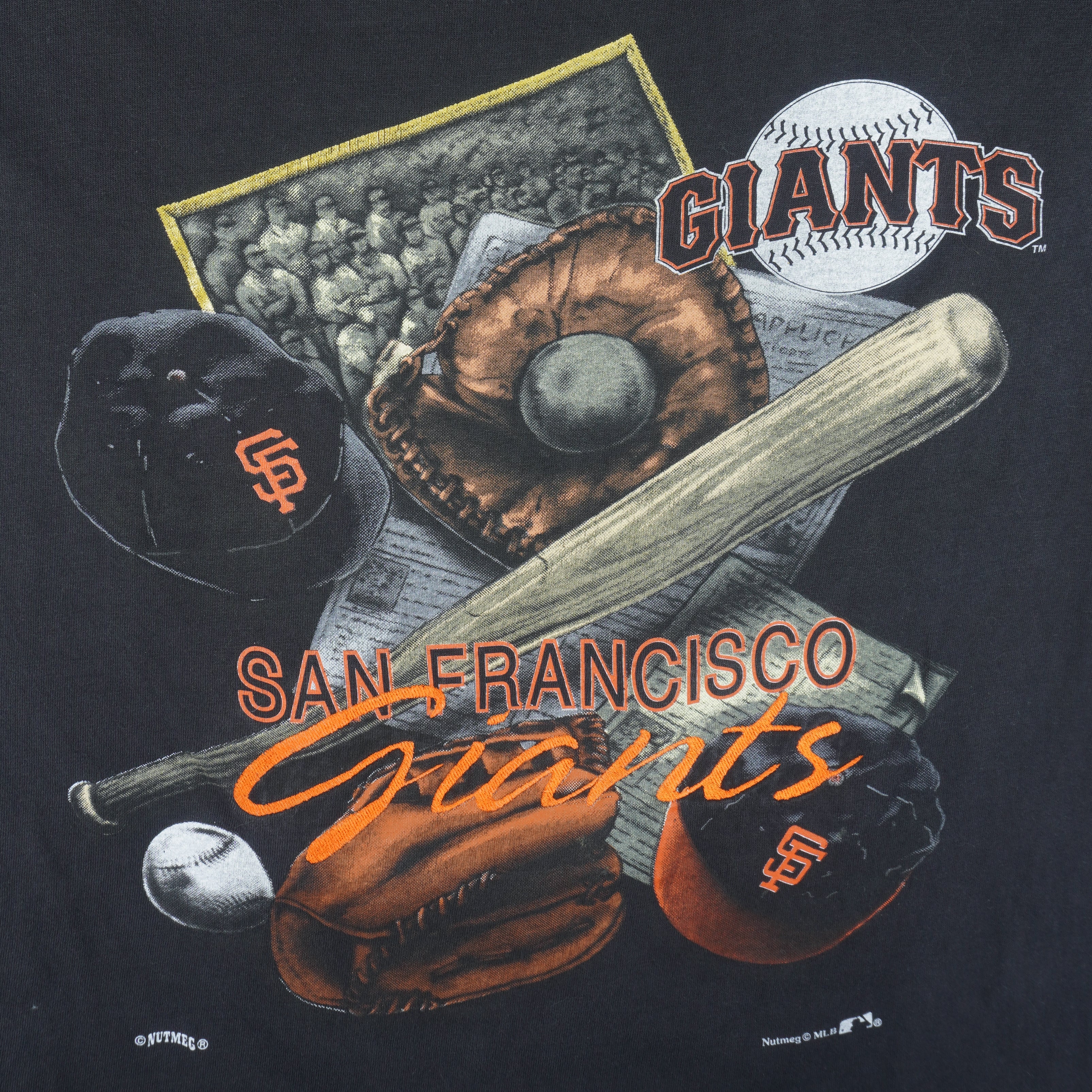 Vintage MLB (Nutmeg) - San Francisco Giants Single Stitch T-Shirt 1990s  X-Large – Vintage Club Clothing