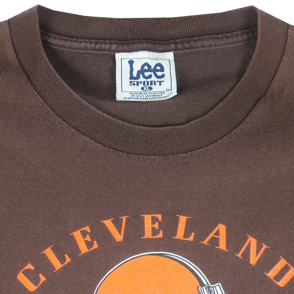 NFL (Lee) - Cleveland Browns T-Shirt 1999 X-Large Vintage Retro Football