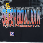 NFL (Logo 7) - Washington Red Skins Super Bowl XXVI Single Stitch T-Shirt 1991 Large