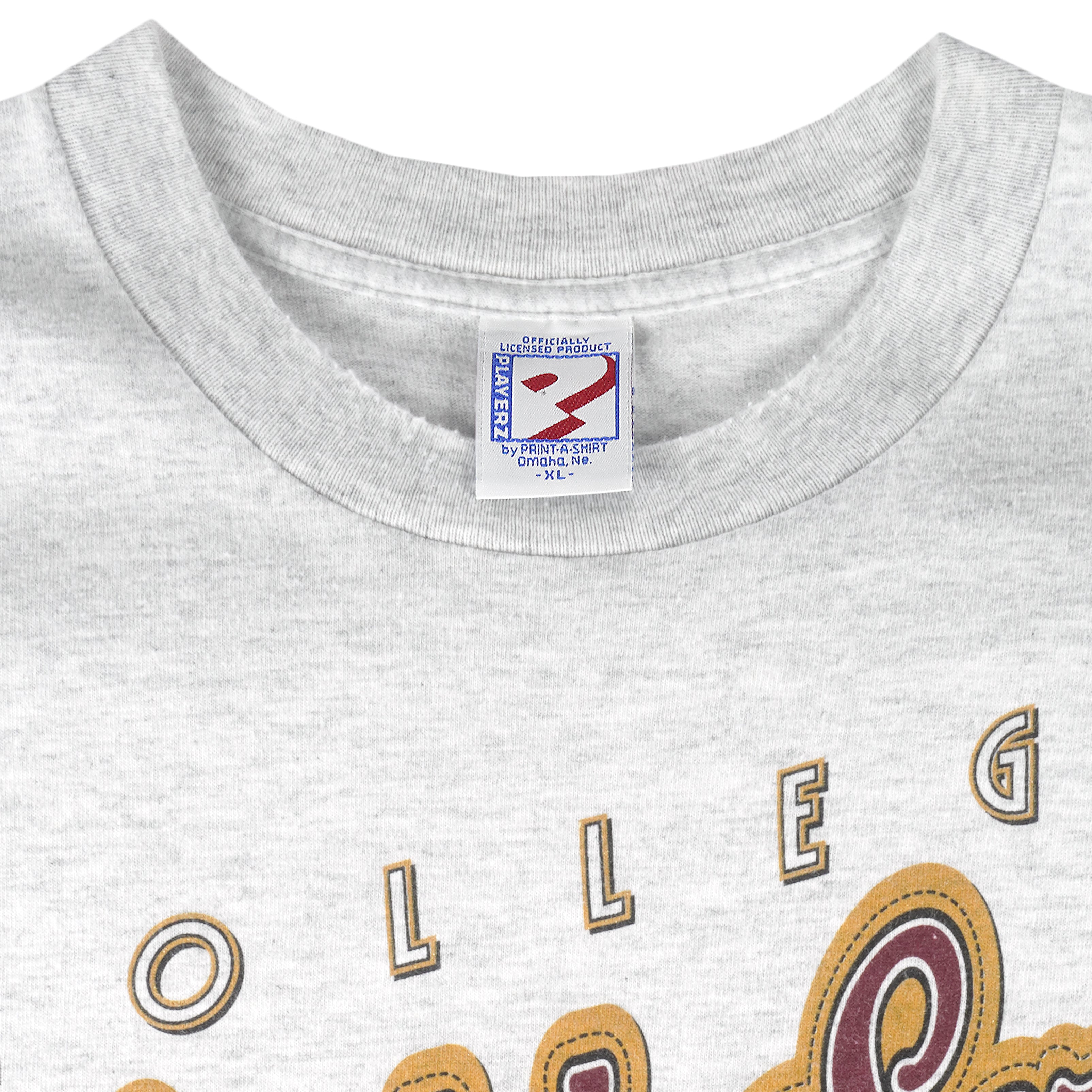 Vtg 1996 MLB Kansas City Royals Spell Out Printed T-shirt 