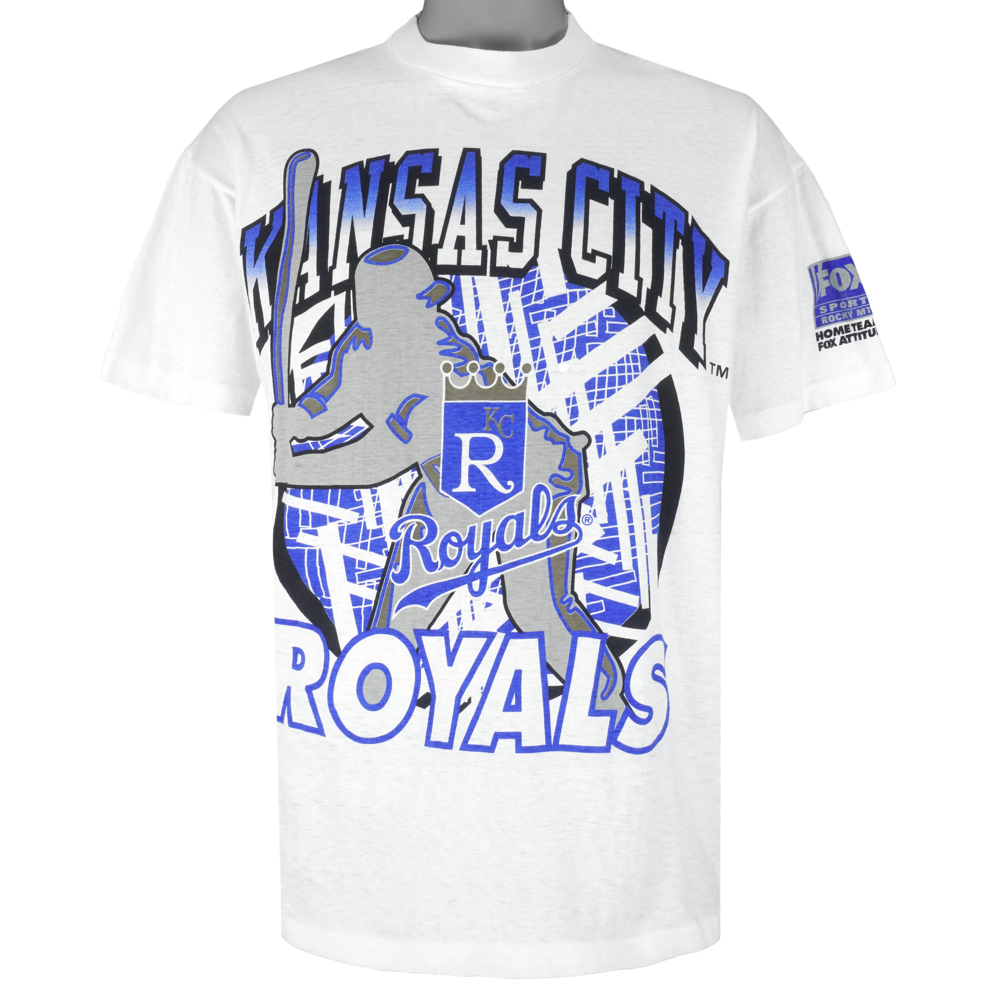 Vintage MLB - Kansas City Royals Fox Sports T-shirt 1990s X-Large
