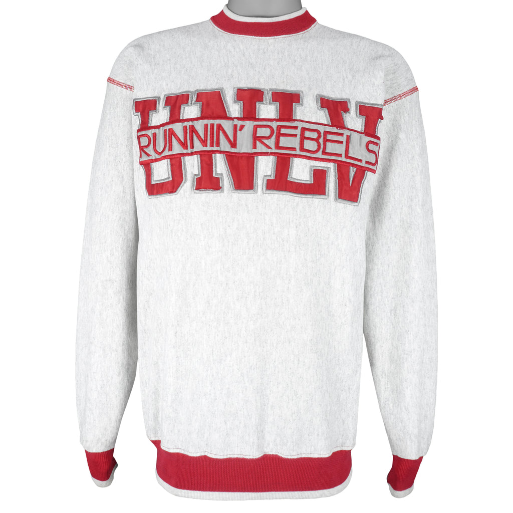 NCAA (The Game) - UNLV Runnin' Rebels Crew Neck Sweatshirt 1990s Medium Vintage Retro Football College