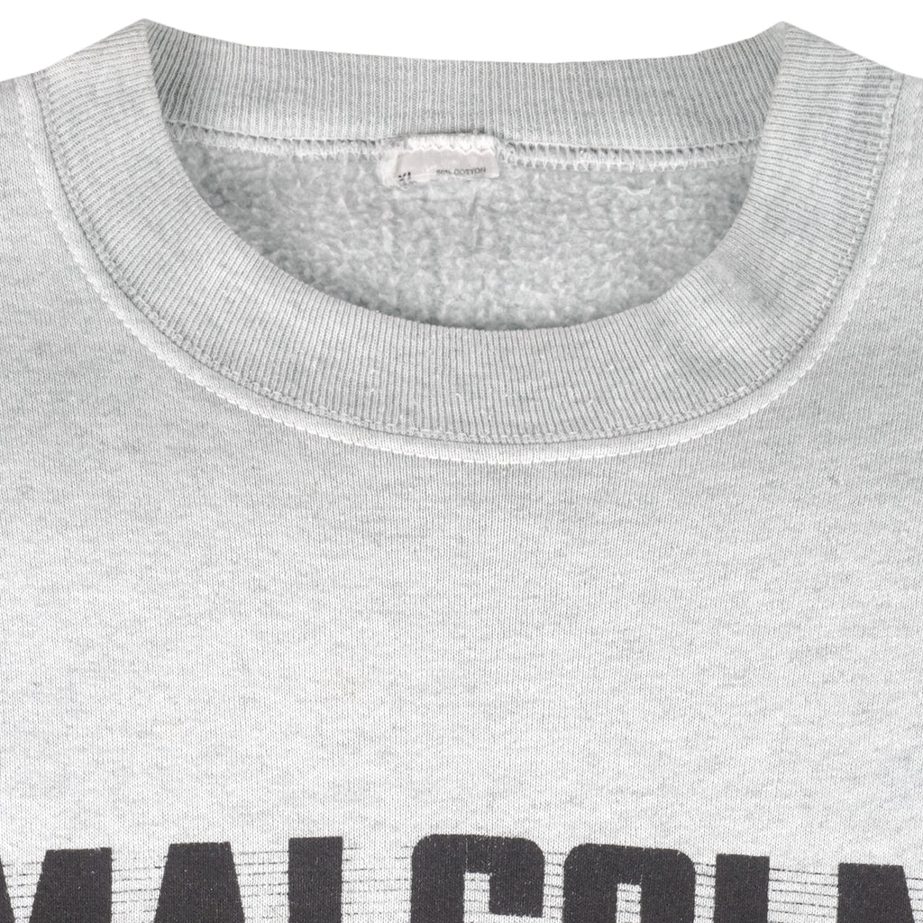 Vintage - Malcolm By Any Means Necessary Crew Neck Sweatshirt 1990s X-Large Vintage retro 