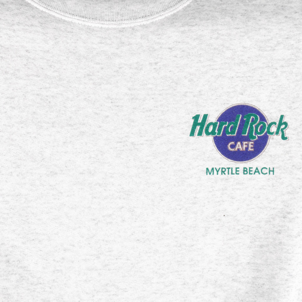 Vintage - Hard Rock Cafe Myrtle Beach Crew Neck Sweatshirt 1990s X-Large Vintage Retro