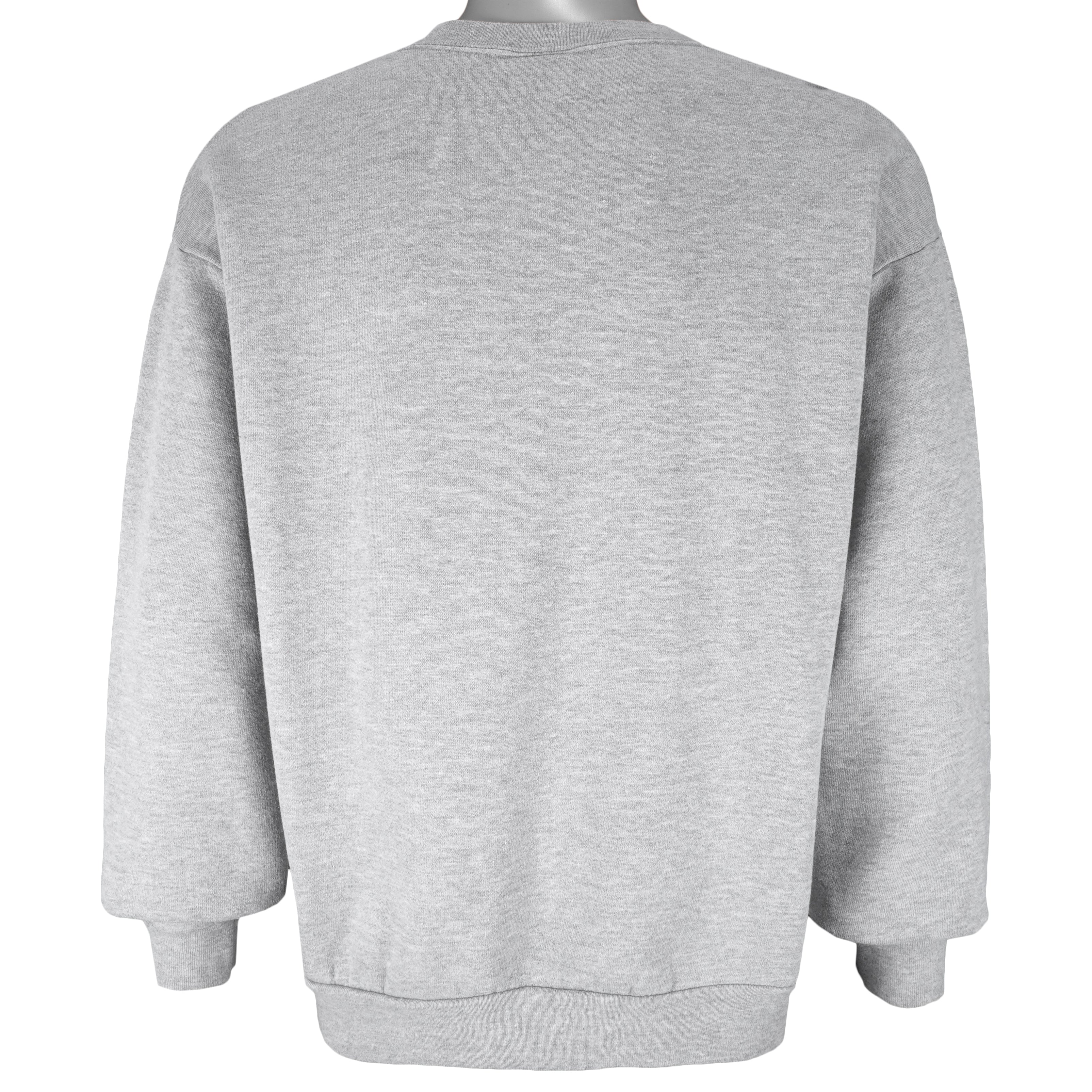 CustomCat Philadelphia Eagles NFL Crewneck Sweatshirt Sweater Ash / XL