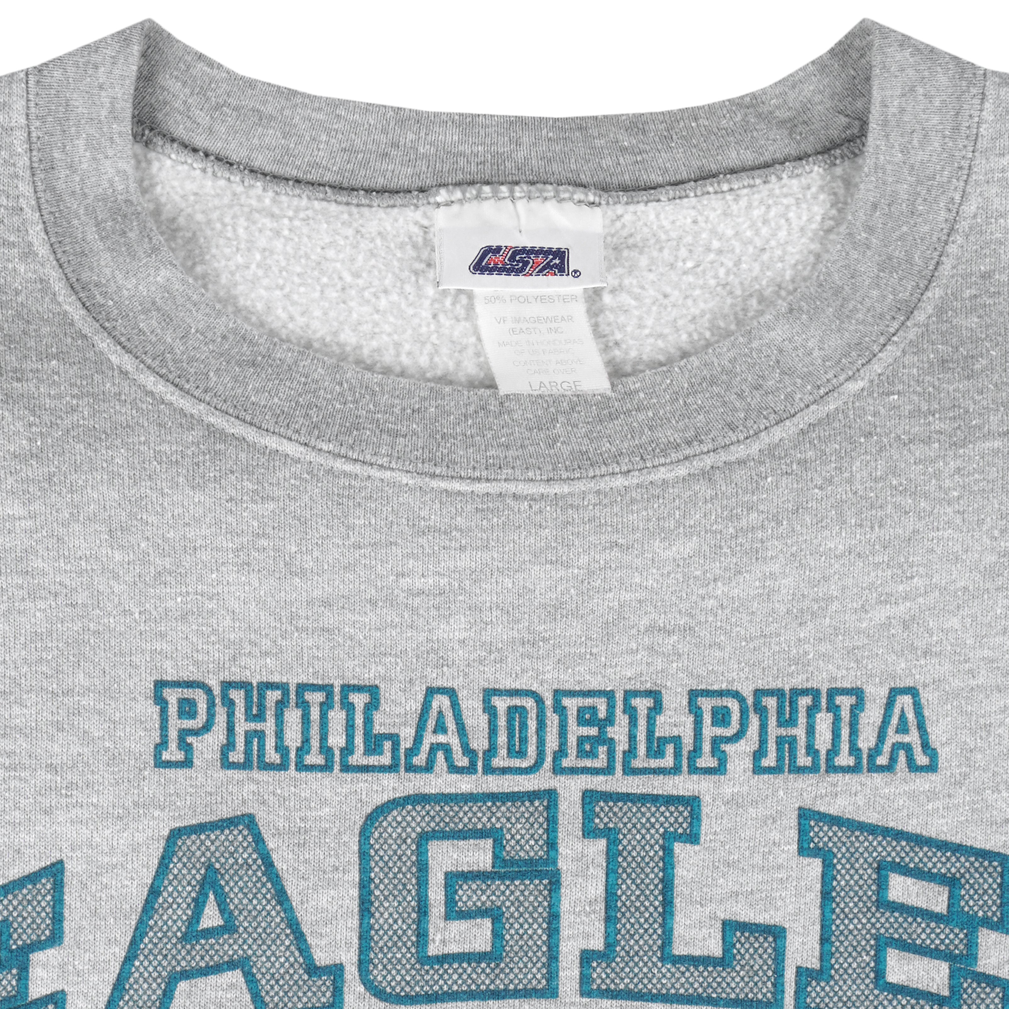 Vintage NFL (CSA) - Philadelphia Eagles Locker Room Embroidered T-Shirt 1998 X-Large