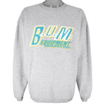 Vintage - B.U.M Equipment Crew Neck Sweatshirt 1990s Large