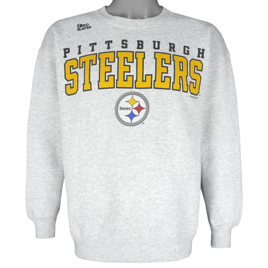 NFL (Pro Player) - Pittsburgh Steelers Crew Neck Sweatshirt 1996 Medium Vintage Retro Football