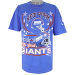 NFL (Logo 7) - New York Giants Single Stitch T-Shirt 1995 X-Large