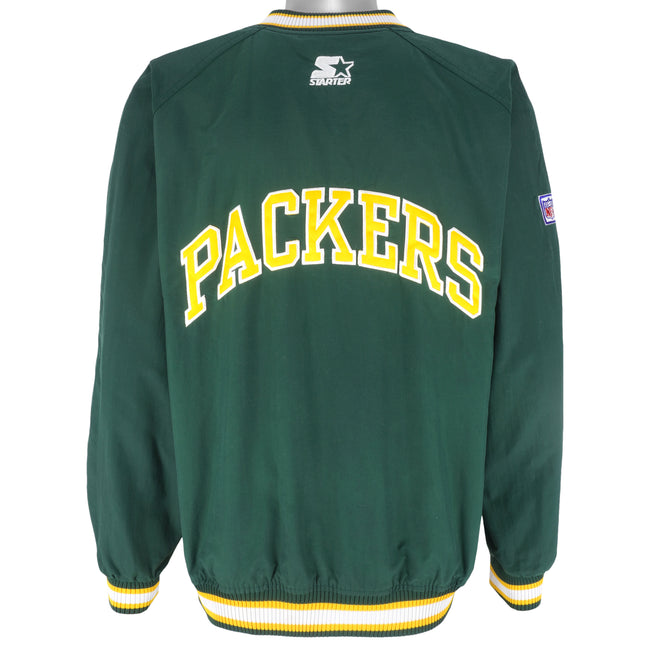 Green Bay Packers Pro Line Logo Athletic Splash Puffer (L)