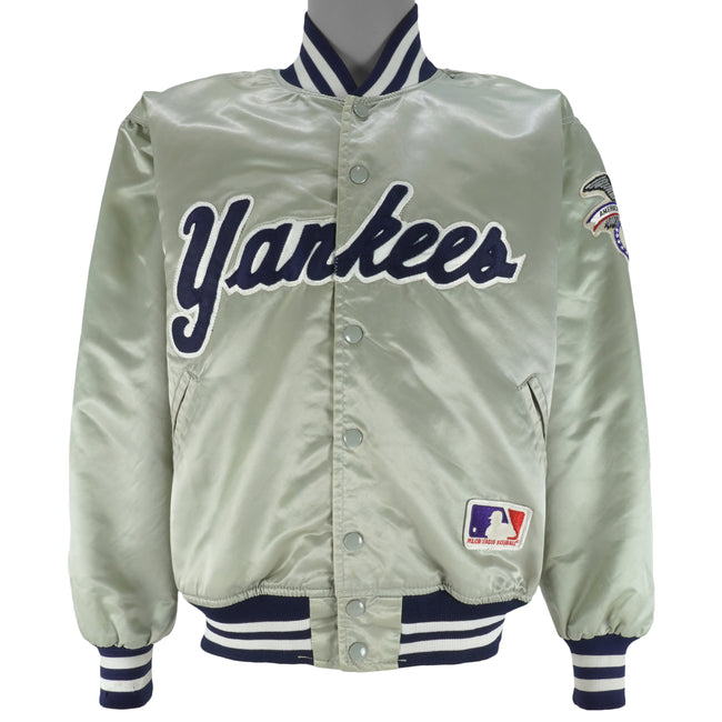 Vintage MLB (Felco) - New York Yankees Satin Jacket 1980s Medium