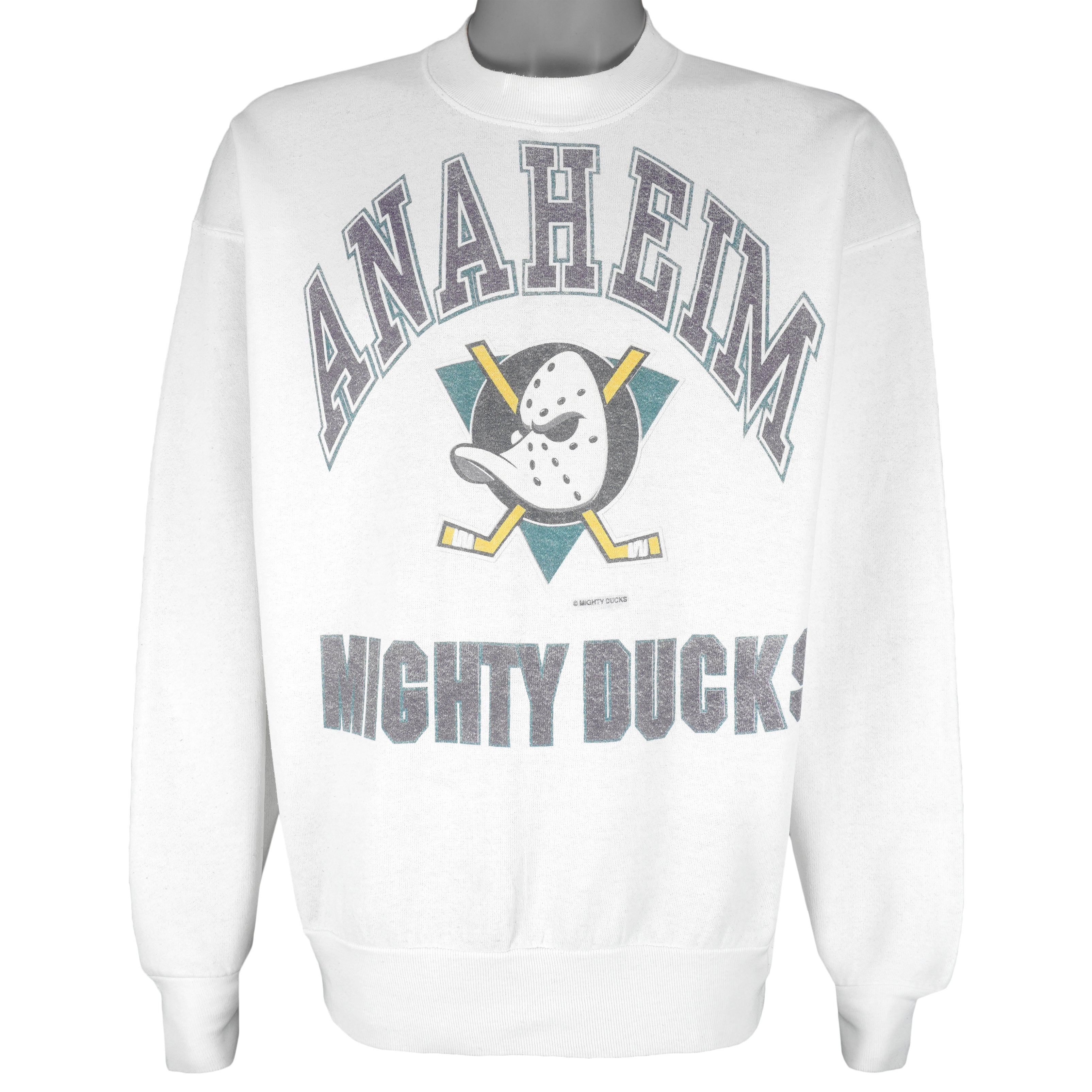 Vintage 93 Anaheim Mighty Ducks Crewneck Sweater -  Canada