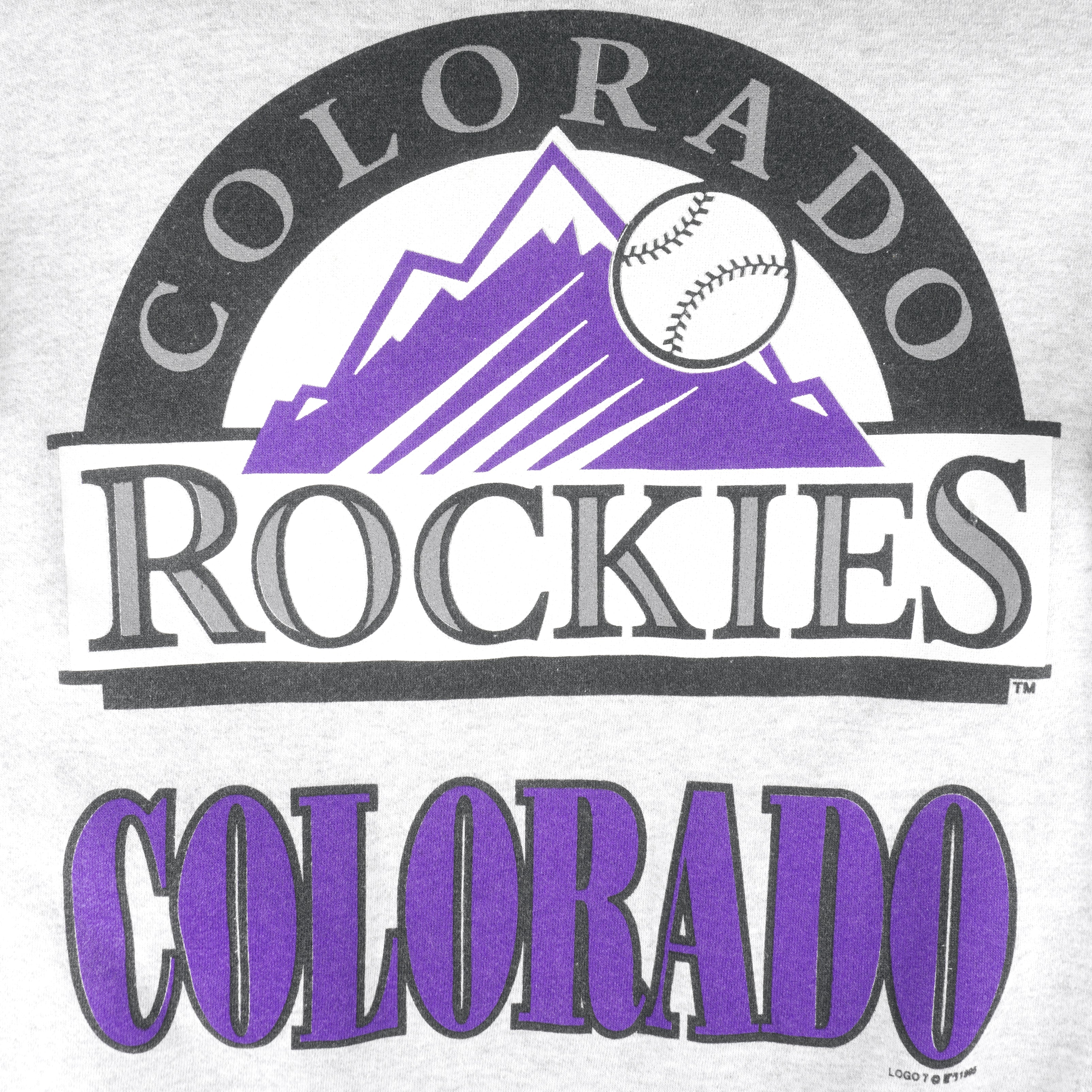 Vintage Colorado Rockies MLB Champion Pullover Authentic Athletic Apparel  sz L