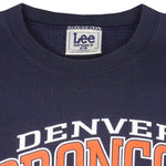 NFL (Nutmeg - Denver Broncos Crew Neck Sweatshirt 1990s X-Large Vintage Retro Football