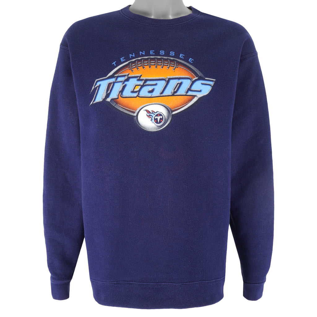 NFL (Pro Player) - Tennessee Titans Crew Neck Sweatshirt 1990s Large Vintage Retro Football