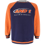 Vintage - And1 Basketball Crew Neck Sweatshirt 2000s Small