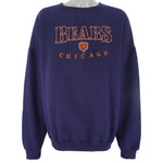 NFL (Logo Athletic) - Chicago Bears Embroidered Sweatshirt 1990s XX-Large