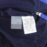 Nike - Blue And Grey Reversible Jacket 1990s Large Youth Vintage Retro