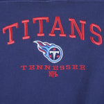 NFL - Tennessee Titans Embroidered Crew Neck Sweatshirt 1990s Large Vintage Retro Football