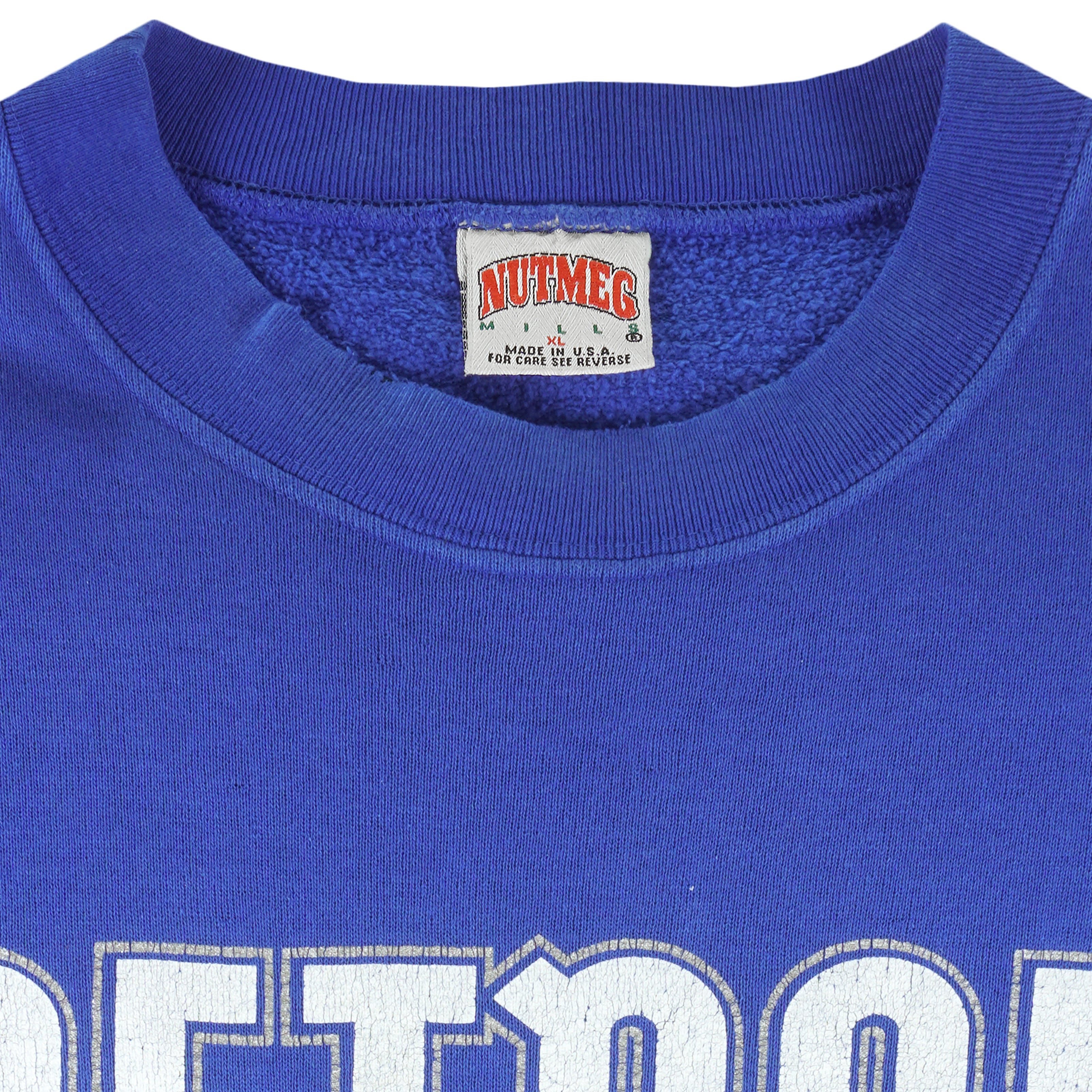 Vintage NFL (Nutmeg) - Detroit Lions Crew Neck Sweatshirt 1990s X