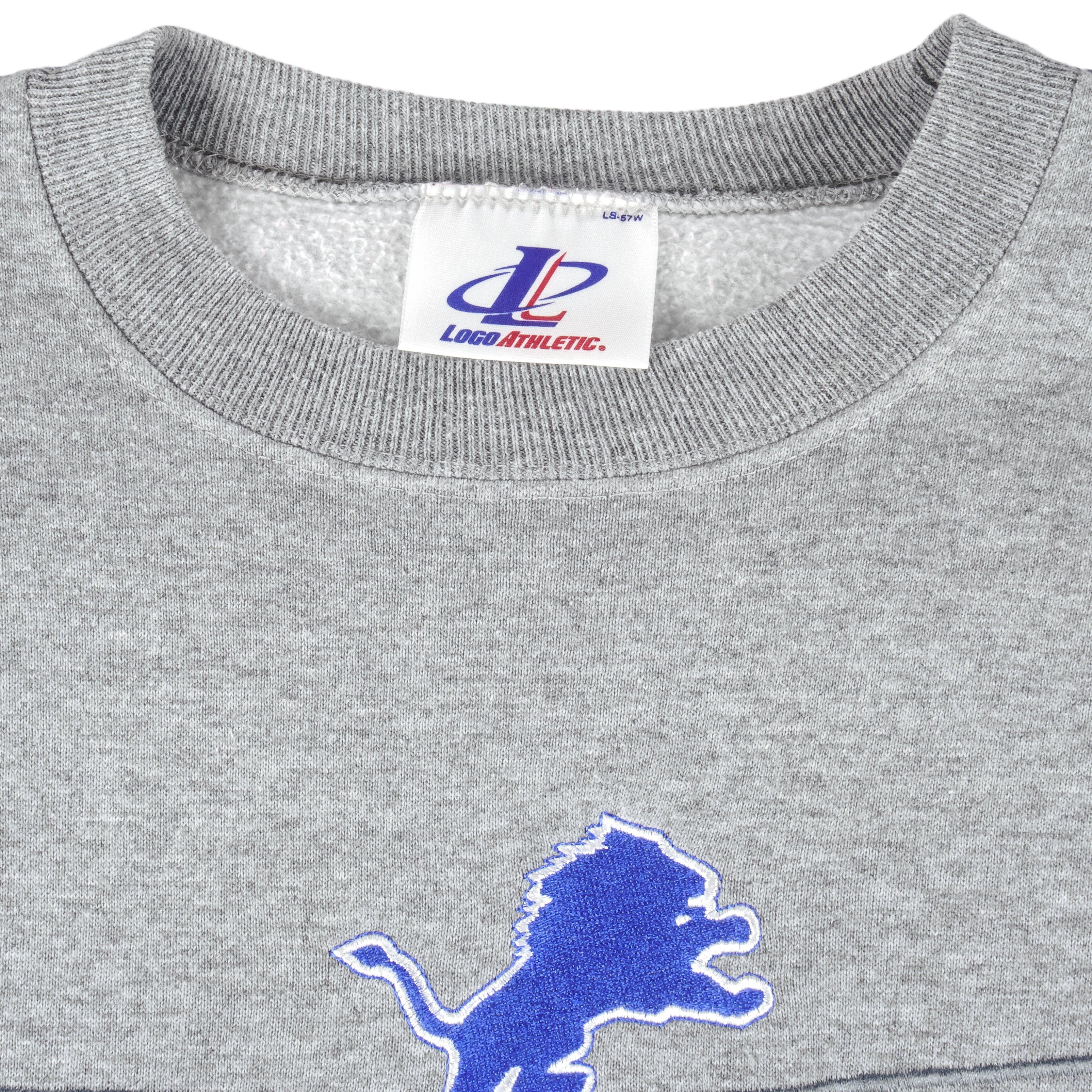 L) Vintage Detroit Lions Starter Crewneck