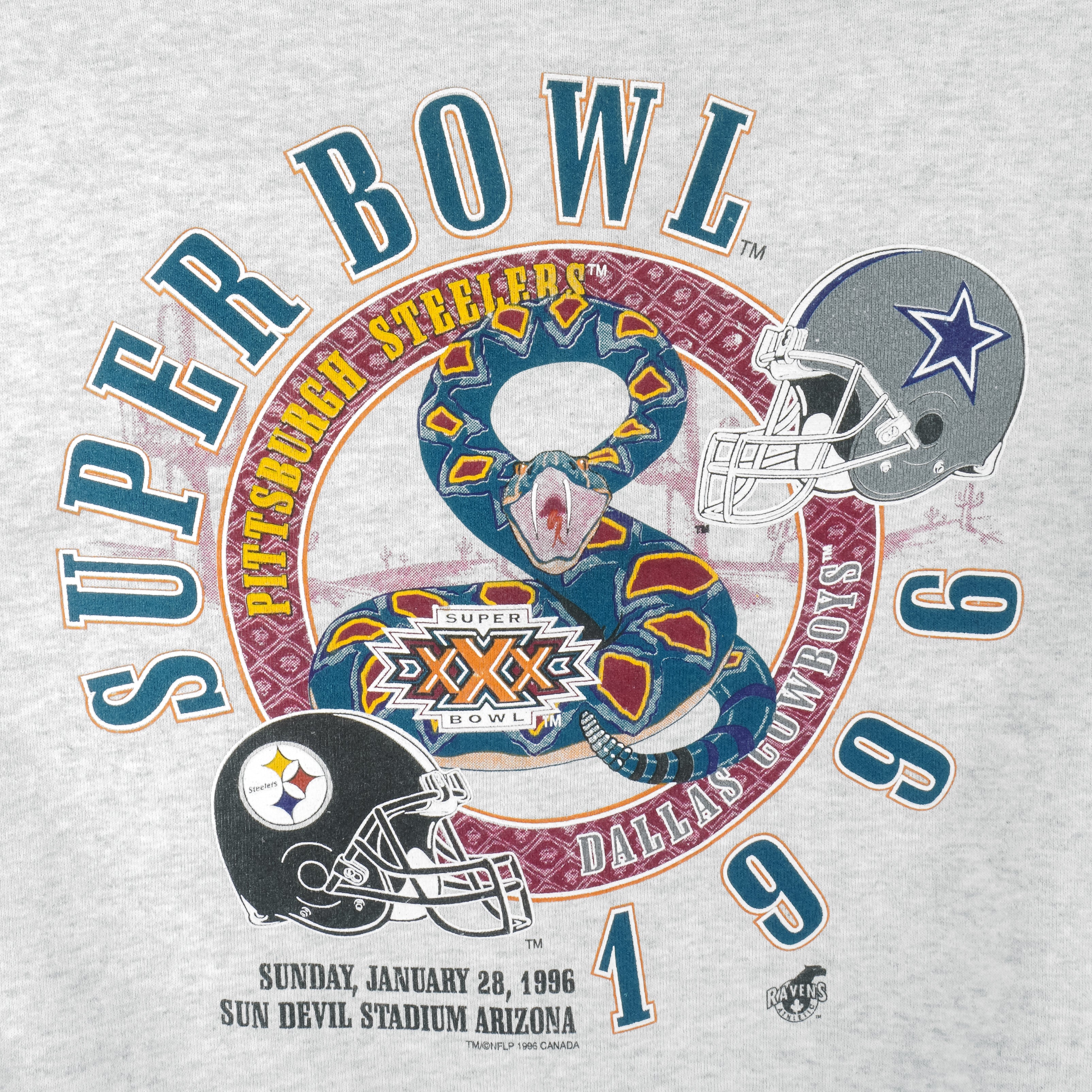 Vintage NFL Superbowl XL Champions Pittsburgh Steelers T-shirt