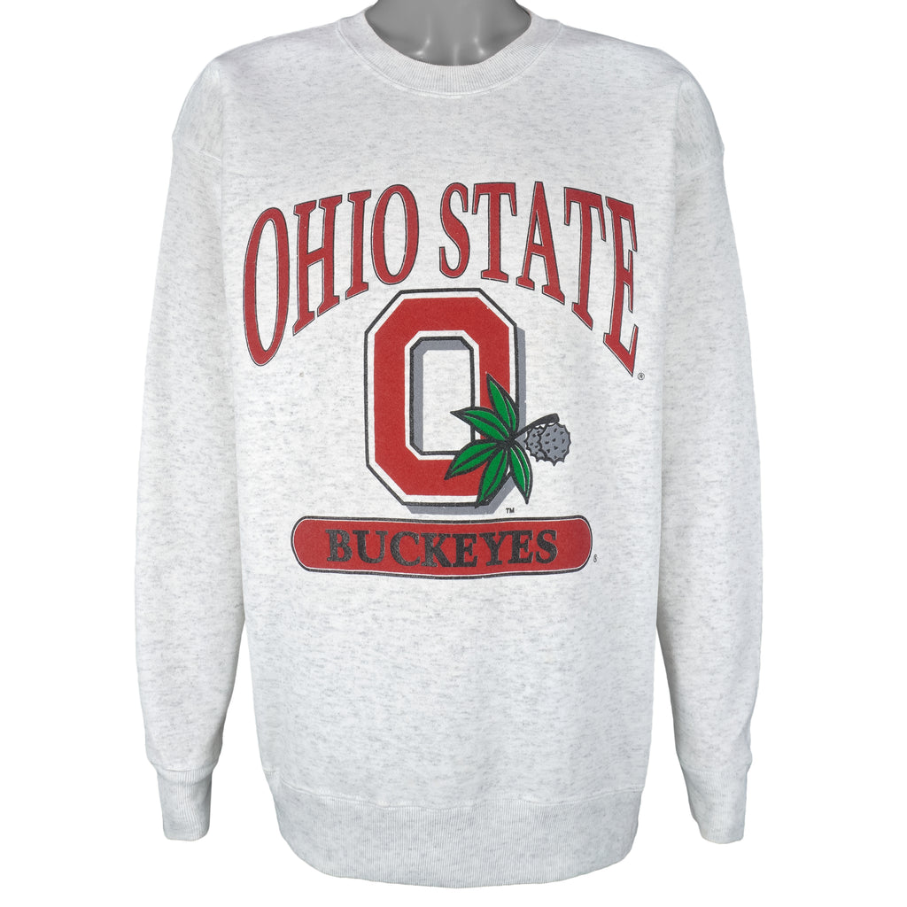 NCAA (Home Team) - Ohio State University Crew Neck Sweatshirt 1990s X-Large Vintage Retro College