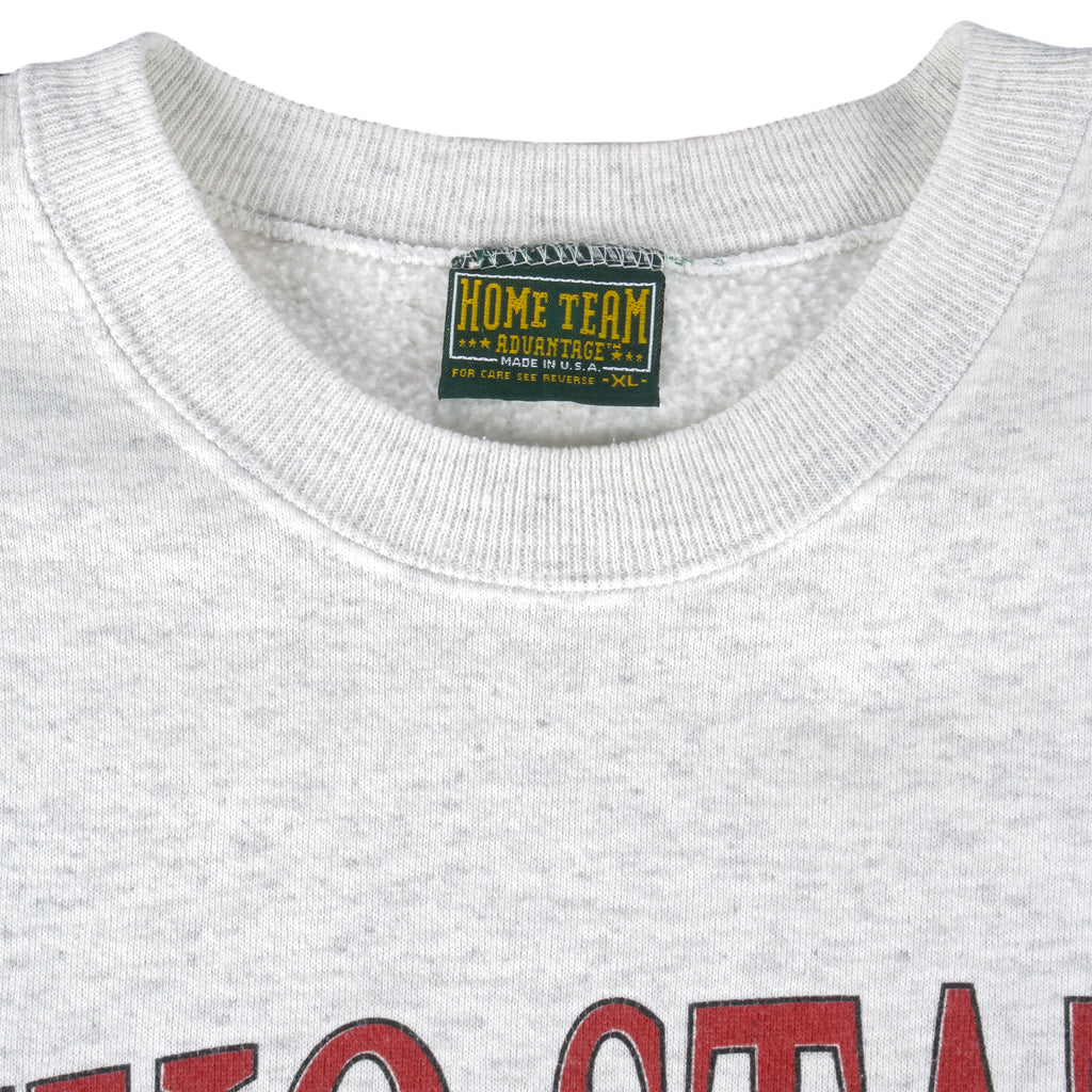 NCAA (Home Team) - Ohio State University Crew Neck Sweatshirt 1990s X-Large Vintage Retro College