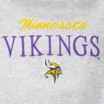 NFL (Logo 7) - Minnesota Vikings Embroidered Sweatshirt 1990s Large Vintage Retro Football 