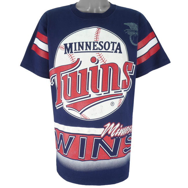 MLB Genuine Merchandise Red Minnesota Twins Graphic T-Shirt