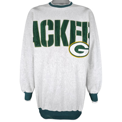 Vintage 1995 Green Bay Packers Graphic Crewneck Sweatshirt / NFC