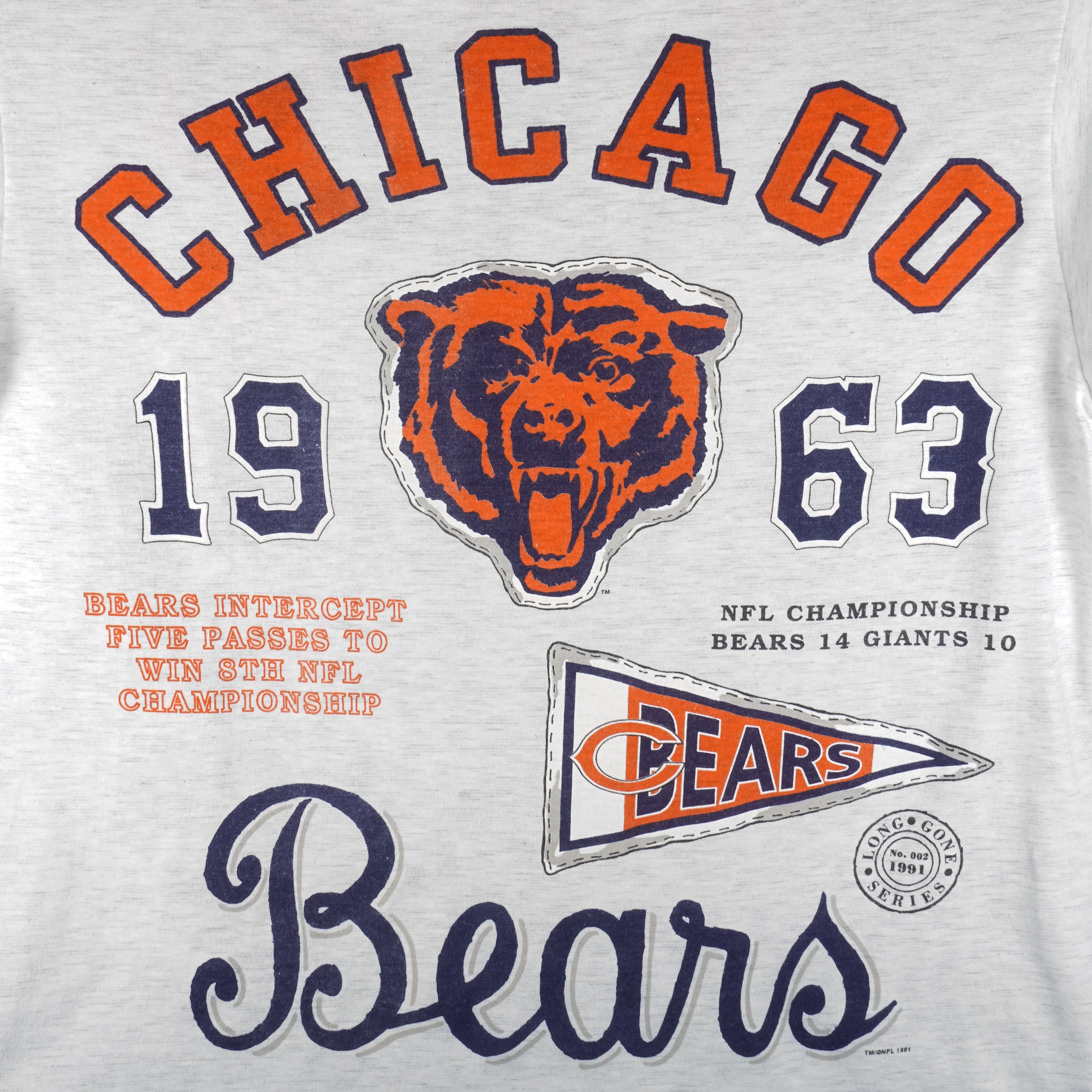 NFL, Shirts, Large Mens Long Sleeve Chicago Bears Shirt