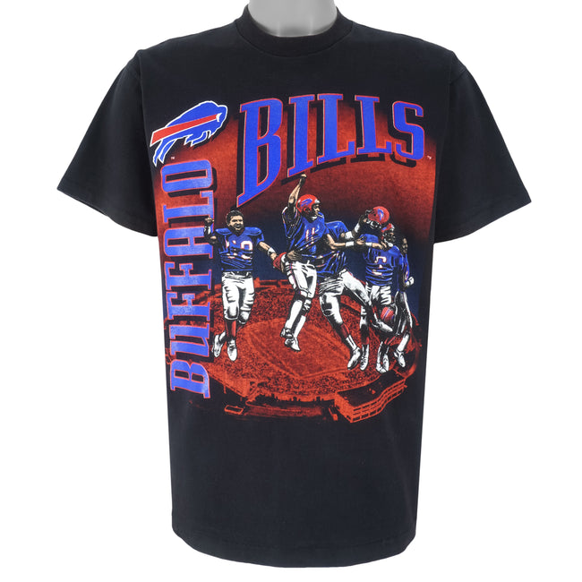 Vintage NFL (Nutmeg) - Buffalo Bills City Stadium T-Shirt 1990s Medium