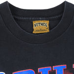 NFL (Nutmeg) - Buffalo Bills Stadium Map T-Shirt 1990s Medium Vintage Retro Football