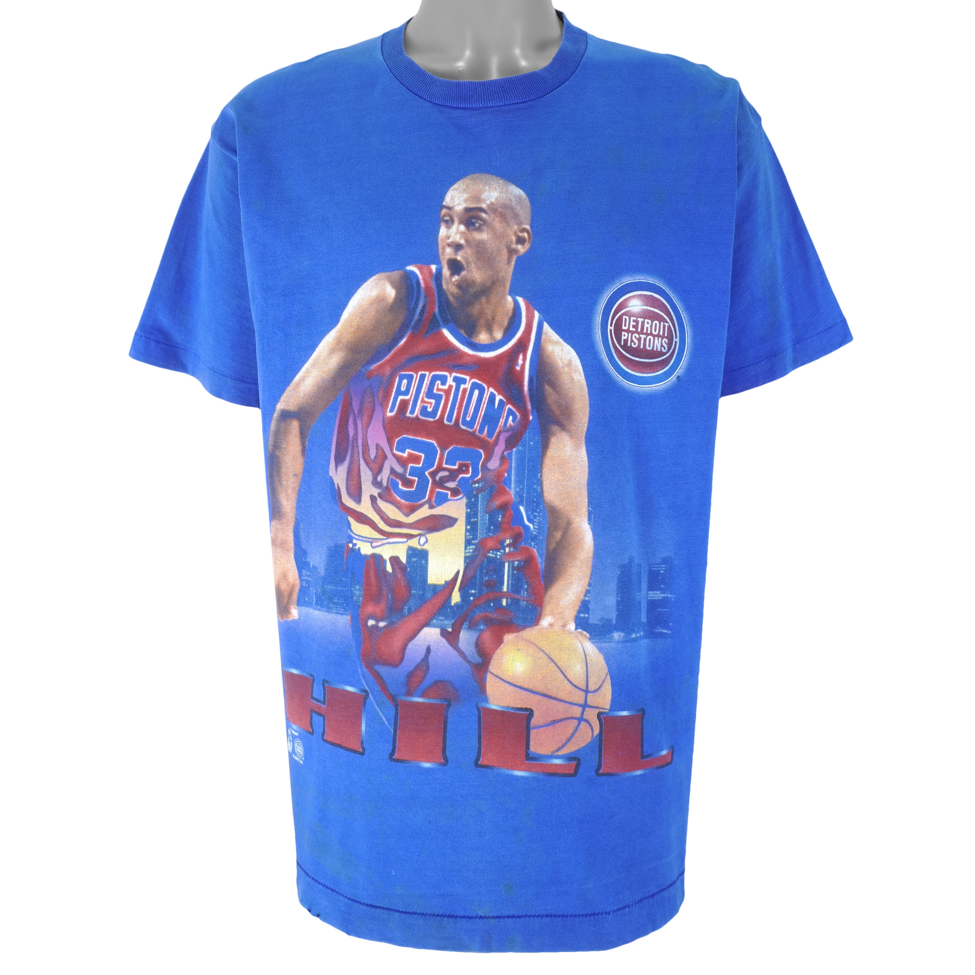 XL) Vintage Salem Detroit Pistons 1990 NBA Championship T Shirt